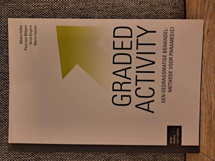 Graded activity, Boeken, Wetenschap, Zo goed als nieuw, Sociale wetenschap, Ophalen of Verzenden