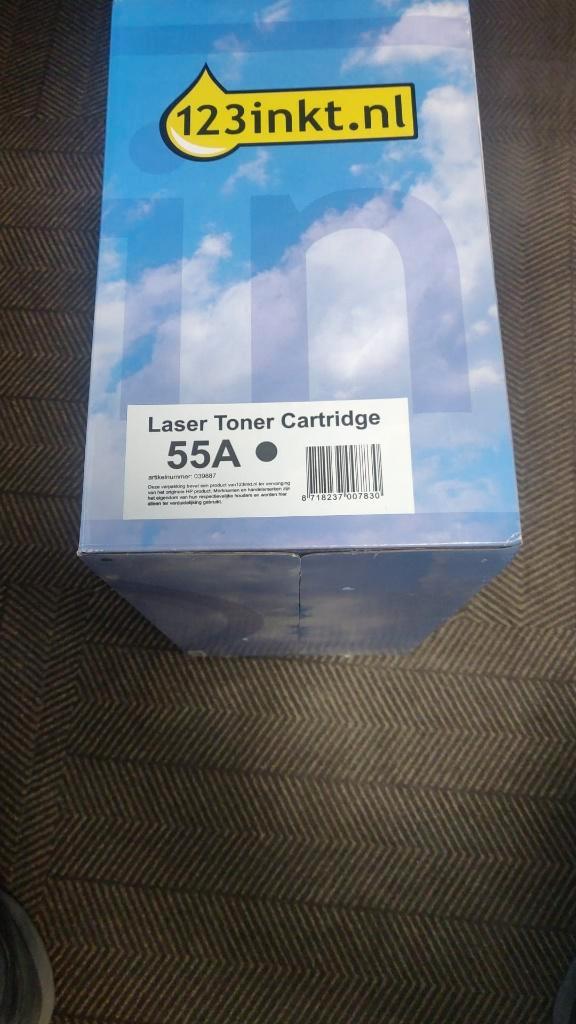 Toner Laserprinter HP55A, Computers en Software, Printerbenodigdheden, Nieuw, Toner, Ophalen of Verzenden