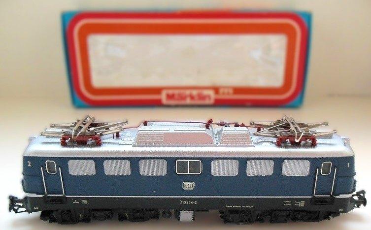 Marklin 3039 Ellok DB110-234-2 digitaal zgan, Wisselstroom, Locomotief, Ophalen of Verzenden, Zo goed als nieuw