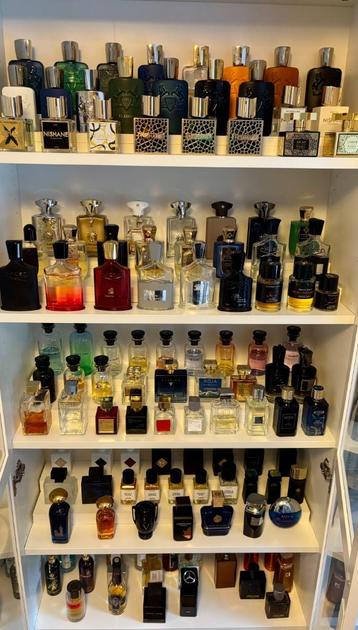 Probeer meer dan 250 Luxe Niche Parfum Samples beschikbaar voor biedingen