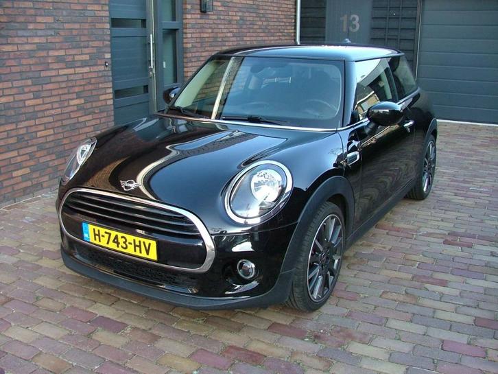 Mini 3-deurs (f56) 1.5 170pk 2020 Zwart € 14.975,-, Auto's, Mini, Particulier, Cooper, Airbags, Airconditioning, Alarm, Bluetooth