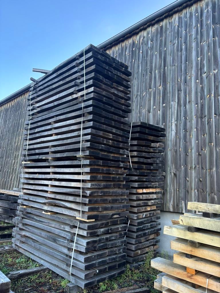 Eiken planken 80x260x2600mm, Ophalen of Verzenden, Zo goed als nieuw, 250 cm of meer, Planken