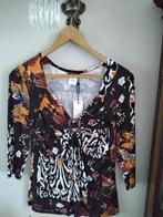 Nieuwe top Occo maat 44 (T5) met driekwart mouw., Bruin, Occo, Maat 42/44 (L), Nieuw