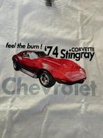 Chevrolet stingray T-shirt, Kleding | Heren, Ophalen of Verzenden, Nieuw, Maat 56/58 (XL), Wit