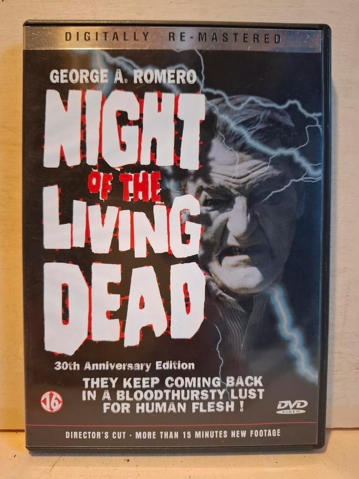 Night of the Living Dead 1968 George A Romero Horror DVD, Cd's en Dvd's, Dvd's | Horror, Zo goed als nieuw, Vampiers of Zombies