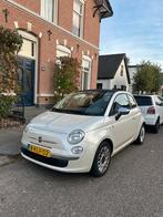 Fiat 500 Cabrio 0.8 Dualogic C 2013 Wit/Parel, Voorwielaandrijving, Wit, Origineel Nederlands, Handgeschakeld