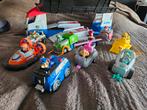 Paw patroller bus inclusief 8 voertuigen en ryder, Ophalen of Verzenden, Zo goed als nieuw