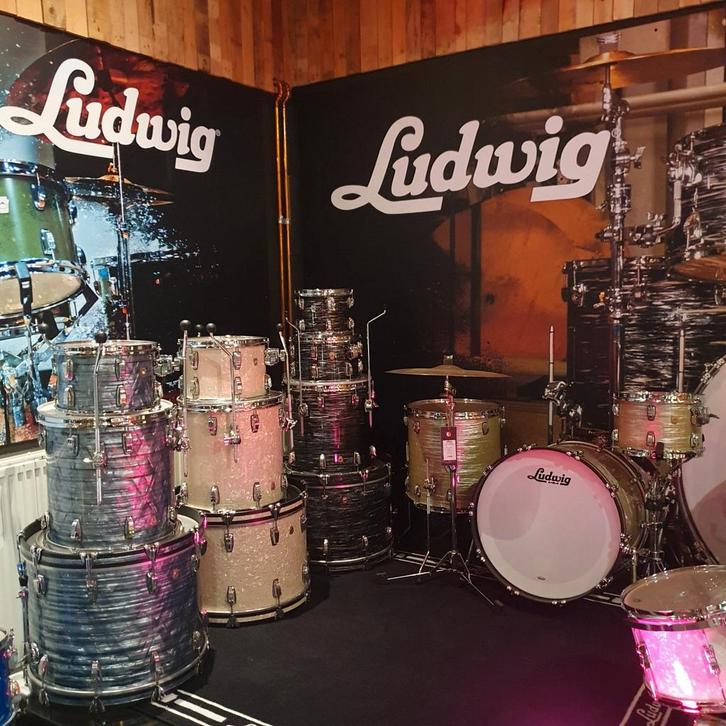 Grote keuze in Ludwig sets! Bijna alle modellen op voorraad., Muziek en Instrumenten, Drumstellen en Slagwerk, Nieuw, Ludwig, Ophalen of Verzenden