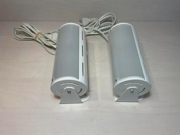 Twee Ikea Smyg bedlamp V1013 wit in zeer nette staat beschikbaar voor biedingen
