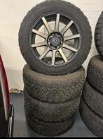 KMC 847 Outbreak 20” Satin Black + BF Goodrich KO2, Ophalen, Chevrolet