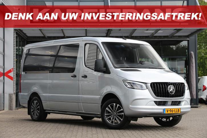Mercedes-Benz Sprinter 316 CDI | Aut. | DC | L2H1 | Mbux | C, Auto's, Bestelauto's, Bedrijf, Te koop, ABS, Achteruitrijcamera