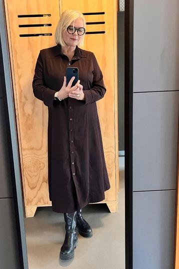 elegant! &CO WOMAN burgundy travel dress - mt 44-46 XXL beschikbaar voor biedingen