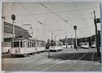 Den Haag.Foto Staatsspoor met oude trams, Verzamelen, Spoorwegen en Tramwegen, Ophalen of Verzenden, Zo goed als nieuw, Tram, Kaart of Prent