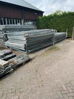 Bouwhekken, Ophalen, Gebruikt, IJzer, Enkelstaafmat hekwerk