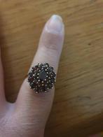 Gouden 8 karaat ring met granaat, Sieraden, Tassen en Uiterlijk, Antieke sieraden, Verzenden, Goud, Ring