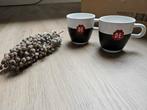 DE Koffie Kopjes met Krijtbord, Ophalen, Keramiek, Nieuw, Effen