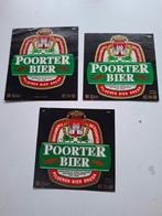 Etiketten Poorter bier., Ophalen of Verzenden, Zo goed als nieuw, Overige typen, Overige merken