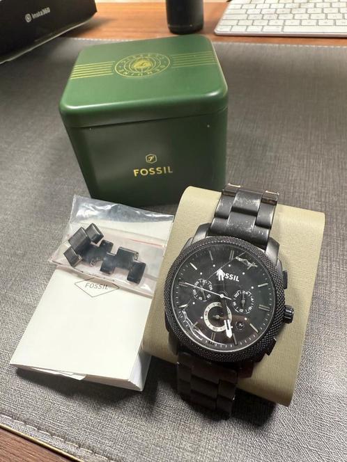 Fossil horloge heren - Machine FS4682, Sieraden, Tassen en Uiterlijk, Horloges | Heren, Gebruikt, Polshorloge, Overige merken