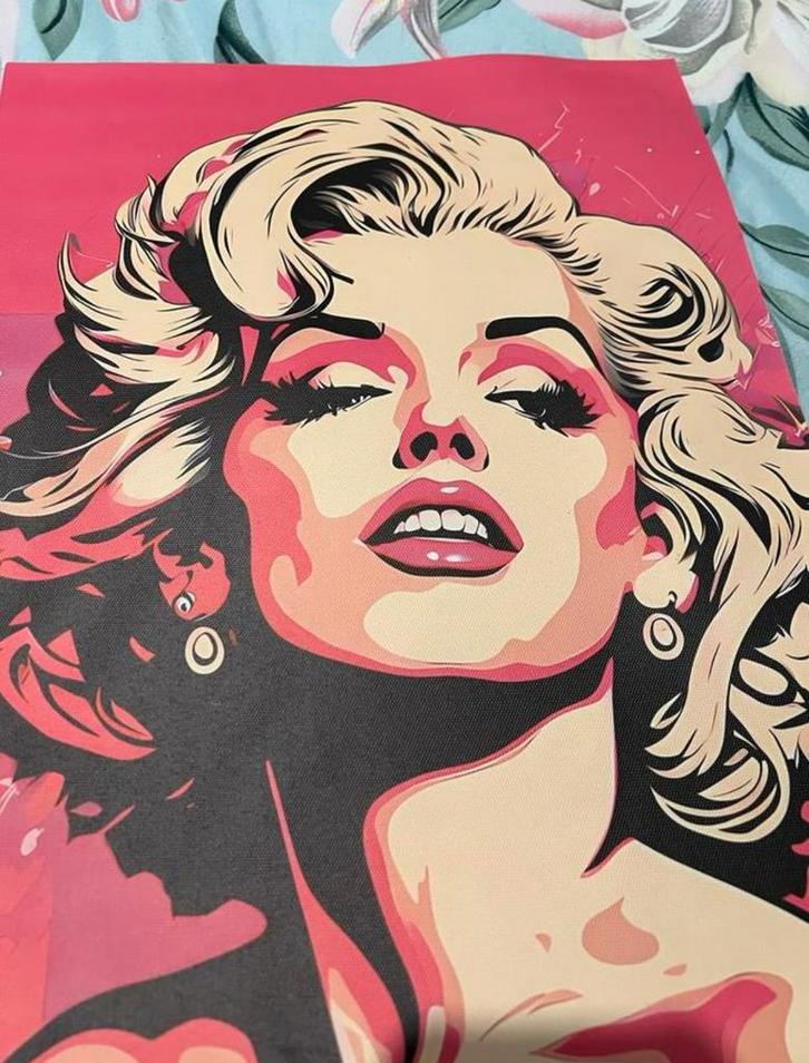 Marilyn Monroe & Stier Posters - 30x40 cm, Antiek en Kunst, Kunst | Overige Kunst, Ophalen of Verzenden