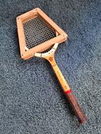 Retro tennisracket met spanner, Sport en Fitness, Ophalen of Verzenden, Gebruikt, Racket, Overige merken