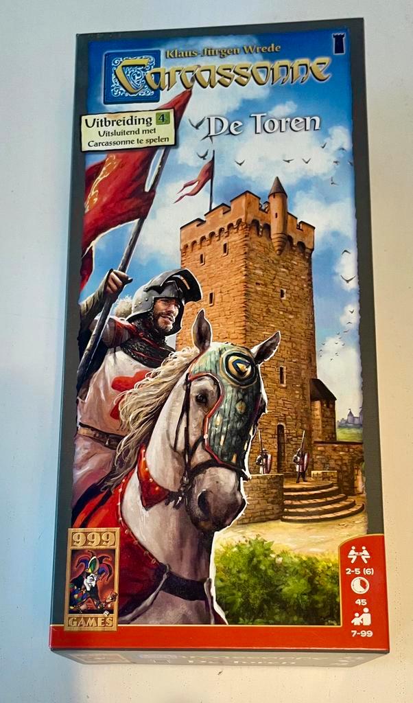 Carcassonne de toren in het nieuwe artwork te koop., Hobby en Vrije tijd, Gezelschapsspellen | Bordspellen, Ophalen of Verzenden