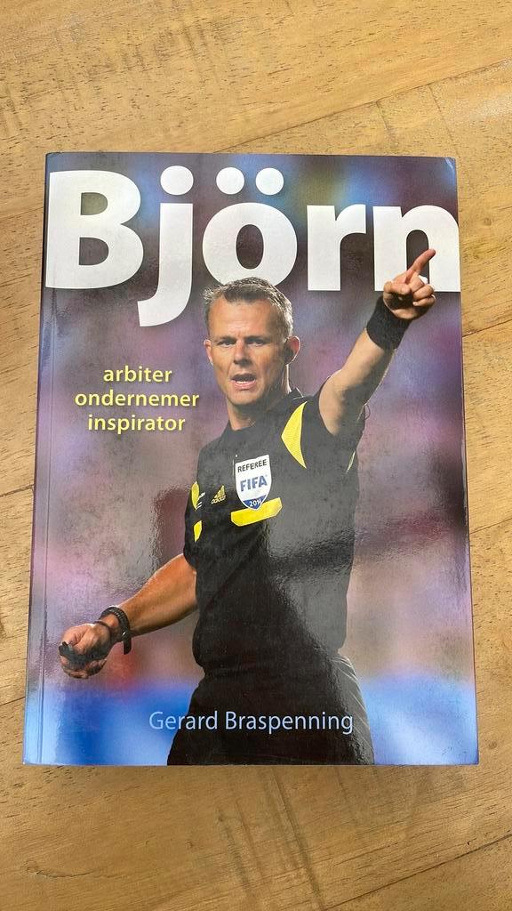 Gerard Braspenning - Björn MET HANDTEKENING, Boeken, Biografieën, Zo goed als nieuw, Sport, Ophalen of Verzenden