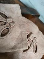 Brocante leren handschoenen dames, Antiek en Kunst, Ophalen of Verzenden