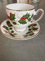 2x Royal Grafton Noel Kop en Schotel Kerst, Huis en Inrichting, Keuken | Servies, Ophalen of Verzenden, Zo goed als nieuw, Overige stijlen