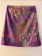Paarse rok met print, Maat 38/40 (M), Paars, Ophalen of Verzenden, Zo goed als nieuw