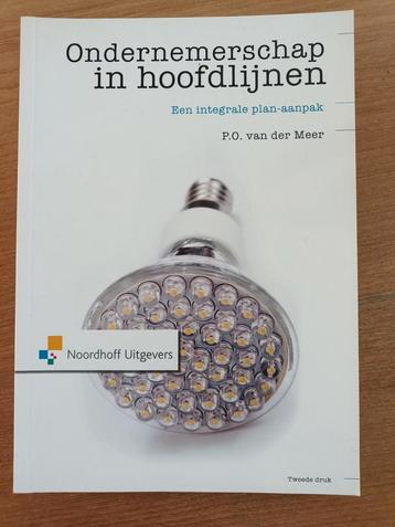 P.O. van der Meer - Ondernemerschap in hoofdlijnen beschikbaar voor biedingen