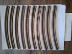 Set van 10 fleischmann grote bocht 9130, Gebruikt, Gelijkstroom, Fleischmann, Rails