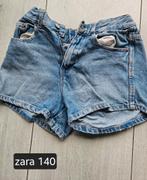 Zara spijkershort 140, Ophalen of Verzenden, Zo goed als nieuw, Meisje, Broek