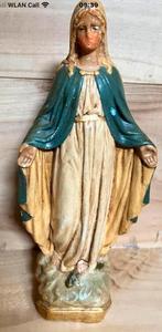 Maria, antiek beeldje.. 22 cm hoog, Ophalen of Verzenden