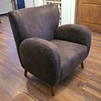 Rivièra Maison La Contessina fauteuil in pellini coffee., Ophalen, Hout, 75 tot 100 cm, Zo goed als nieuw