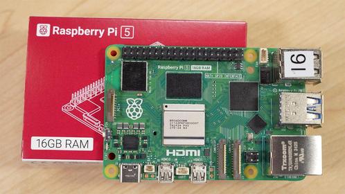 Raspberry PI5 16GB, Computers en Software, Moederborden, Nieuw, Overige typen, DDR4, Verzenden