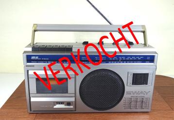 AKAI  portable Radio-Cass beschikbaar voor biedingen