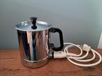 Rvs percolator / waterkoker daalderop vintage reis 1950, Ophalen of Verzenden, Zo goed als nieuw, Rvs