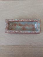 Asbak met de inscriptie studenter sanatorium , Ophalen of Verzenden, Gebruikt, Asbak