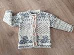 100% wollen vest 86, houten knopen, Kinderen en Baby's, Ophalen of Verzenden, Gebruikt, Jongetje of Meisje, Truitje of Vestje