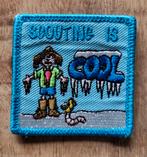 Scouting Insigne Badge "Scouting is Cool", Ophalen of Verzenden, Zo goed als nieuw, Embleem, Speld of Insigne