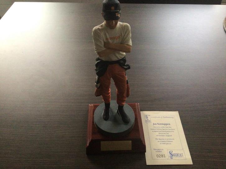 Jos Verstappen Pop - Limited Edition #281/1000, Hobby en Vrije tijd, Modelauto's | 1:18, Nieuw, Overige typen, Overige merken