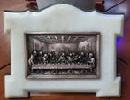 Laatste Avondmaal Marmeren Frame, Antiek en Kunst, Ophalen of Verzenden