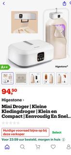 Mini Droger, Witgoed en Apparatuur, Wasdrogers, Minder dan 85 cm, Ophalen of Verzenden, Zo goed als nieuw, Minder dan 4 kg