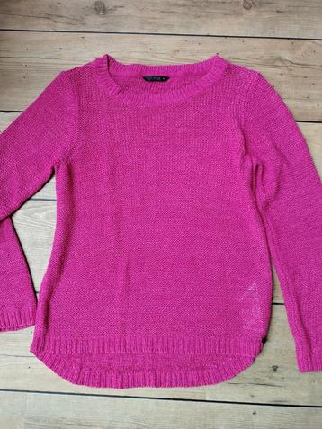 Roze Gebreide Trui - Maat L beschikbaar voor biedingen