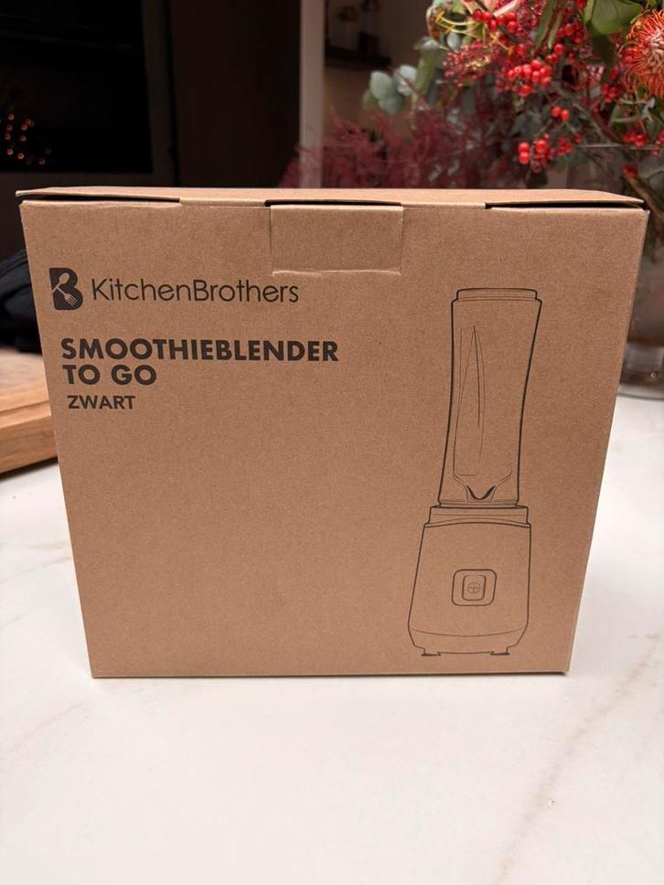 Kitchenbrothers Smoothie blender, Witgoed en Apparatuur, Blenders, Nieuw, Blender to go, Ophalen
