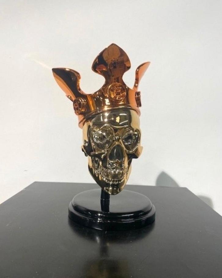 Van Apple Art - Hermes skull, Antiek en Kunst, Kunst | Designobjecten, Ophalen of Verzenden