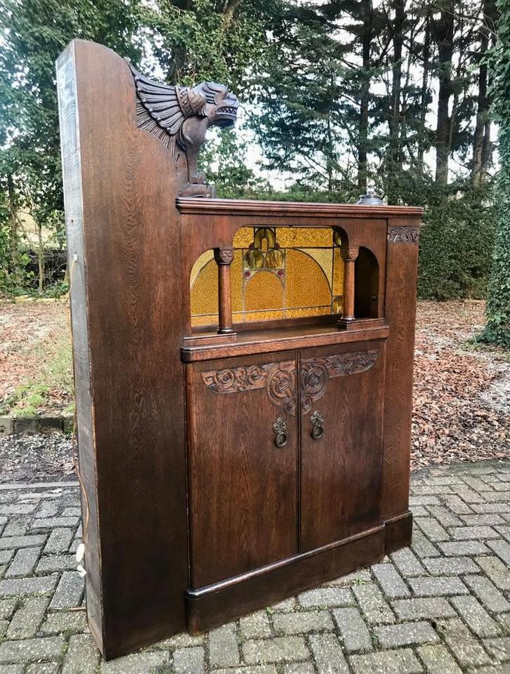 Exclusief Duits meubel met Adelaars uit de 2e Wereldoorlog., Antiek en Kunst, Antiek | Meubels | Kasten, Ophalen