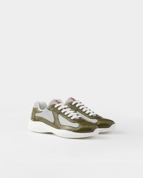 Prada American Cups Olive - Alle maten - Direct ophalen, Kleding | Heren, Schoenen, Nieuw, Sneakers of Gympen, Overige kleuren