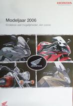 Folder HONDA Modeljaar 2006, Motoren, Handleidingen en Instructieboekjes, Honda
