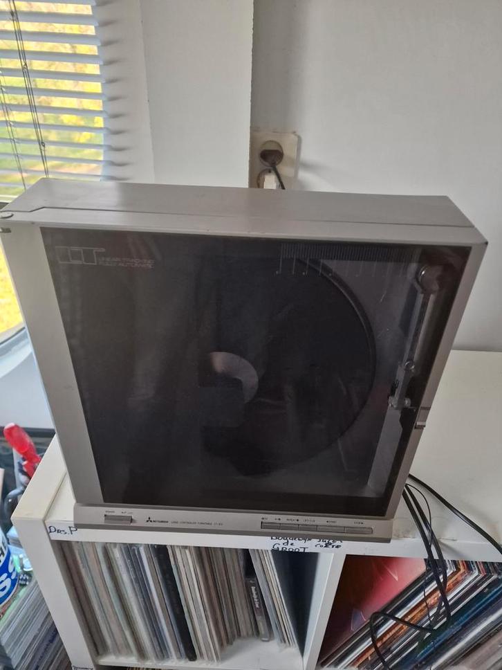 Mitsubishi LT-10V Lineaire Platenspeler - Vintage Topstuk!, Audio, Tv en Foto, Platenspelers, Gebruikt, Platenspeler, Overige merken